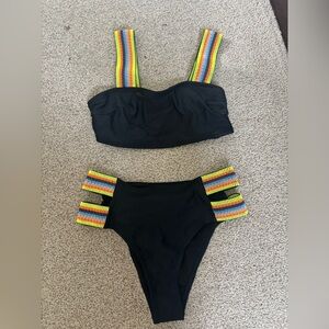 Women’s Bikini high rise bottoms small